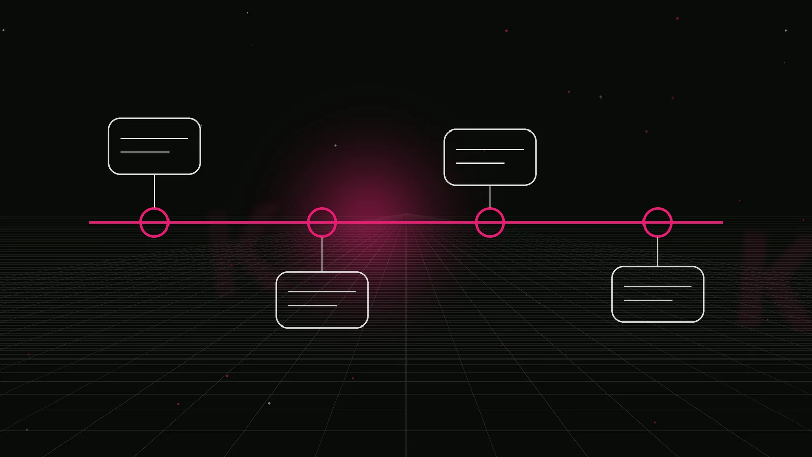 crypto user acquisition agency: process timeline illustration