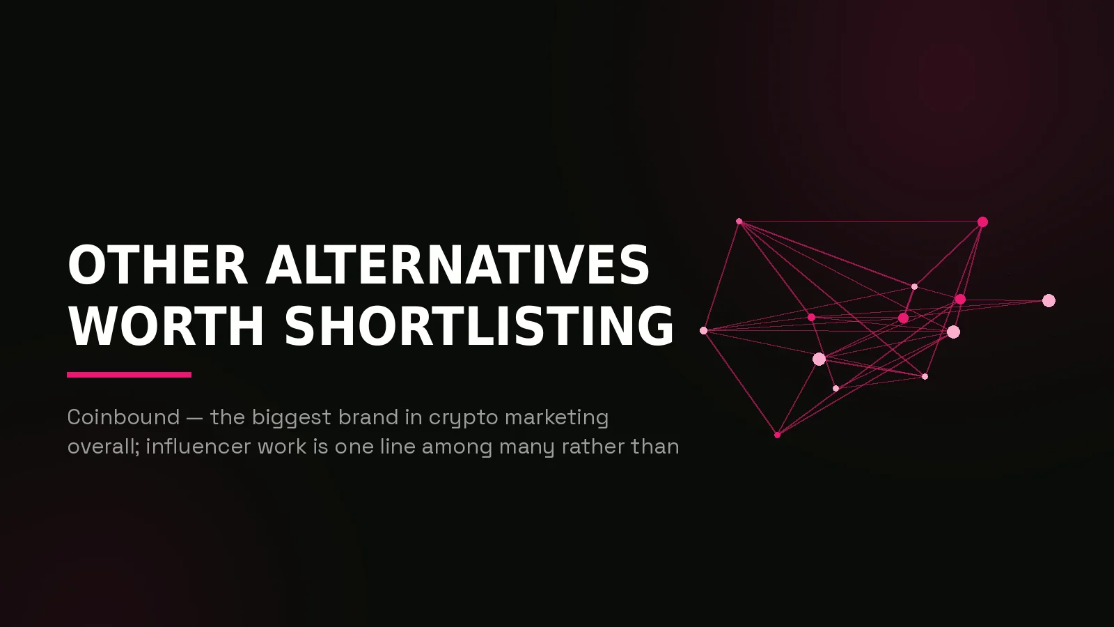 alternatives to thekollab: network reach illustration