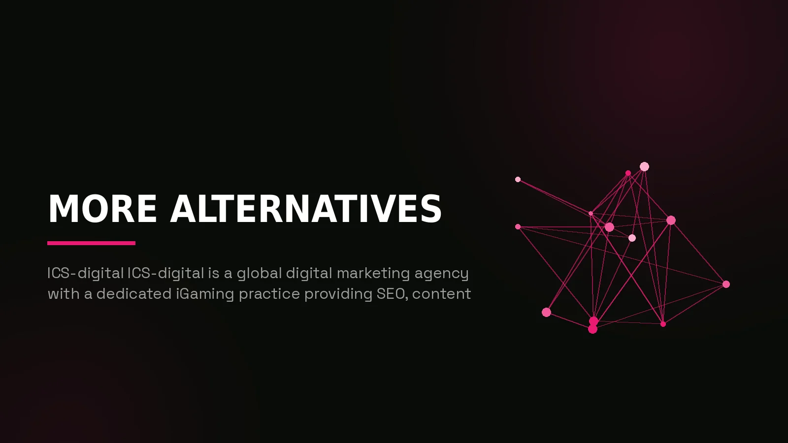 alternatives to fortis media: network reach illustration