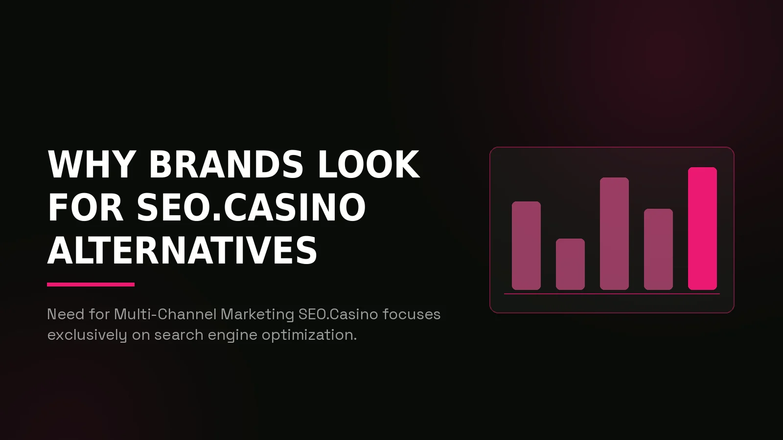 alternatives to seo casino: why-us stat panel illustration