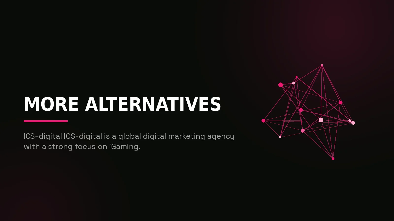 alternatives to seo casino: network reach illustration