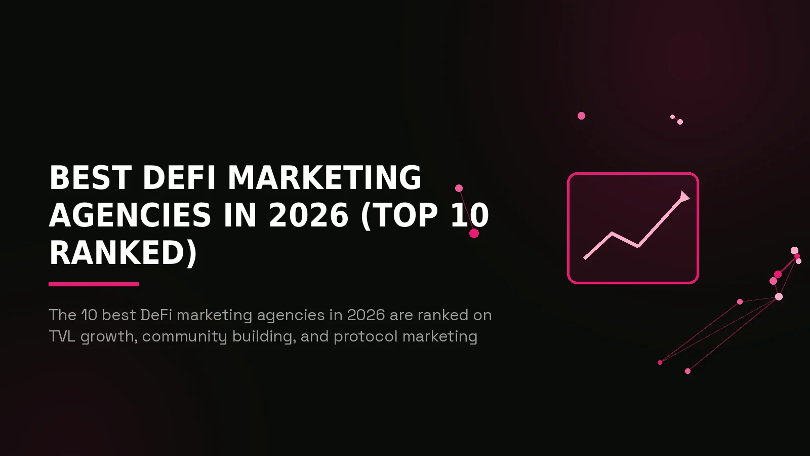best defi marketing agencies 2026: hero illustration