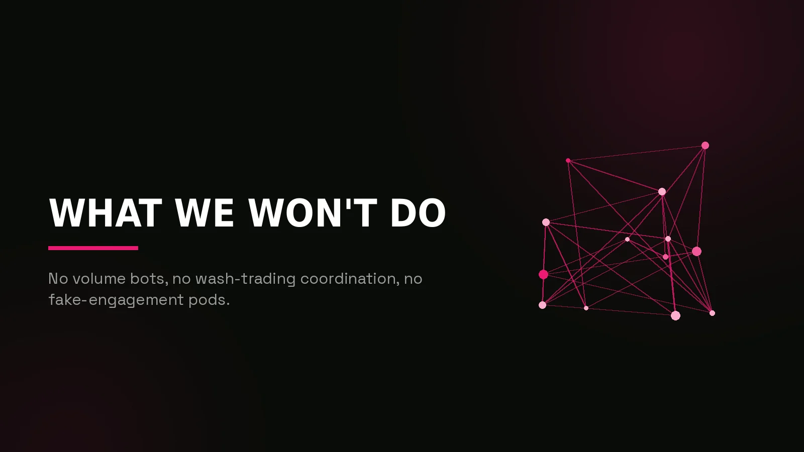 binance alpha marketing agency: network reach illustration