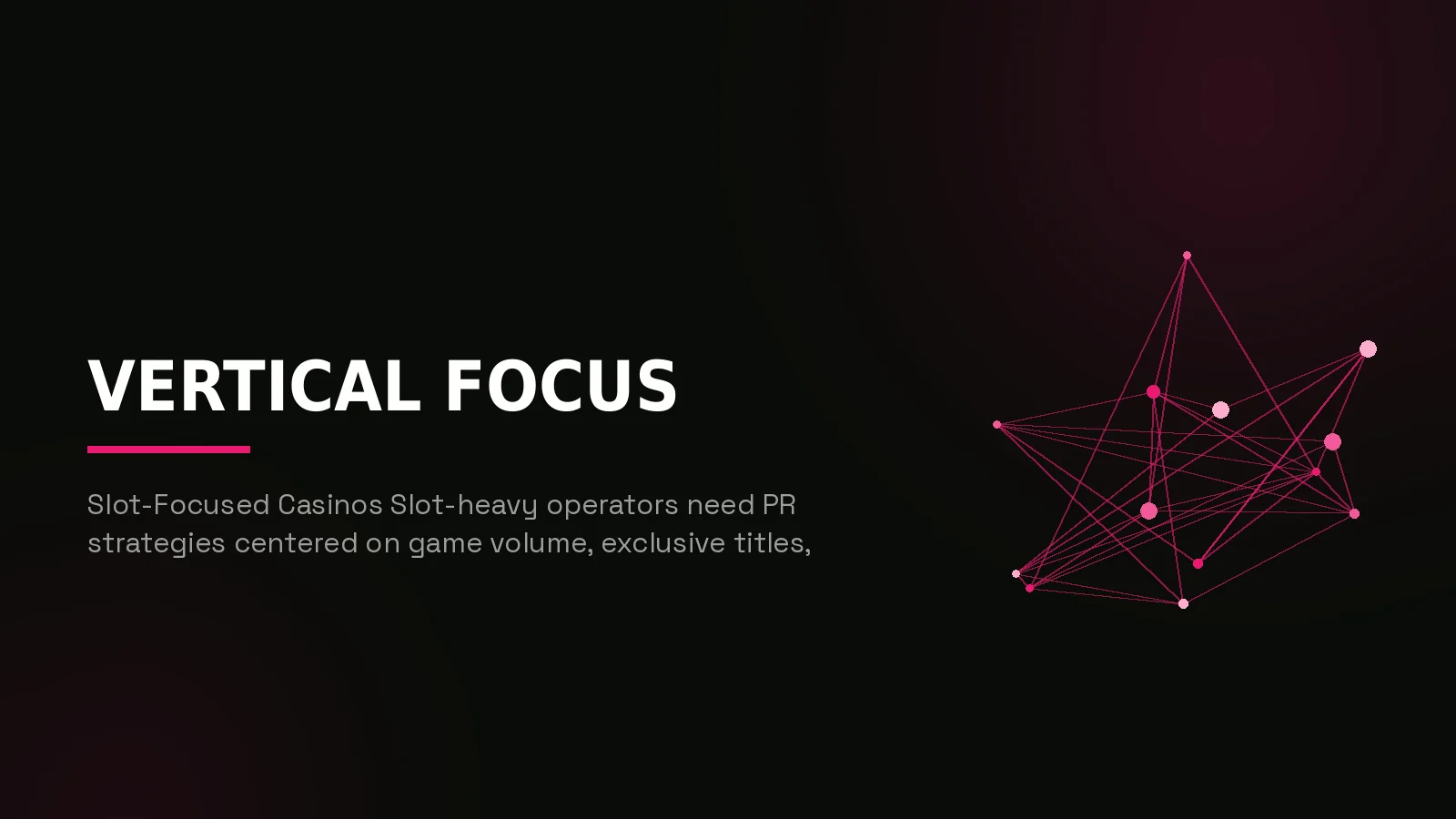 casino pr agency: network reach illustration