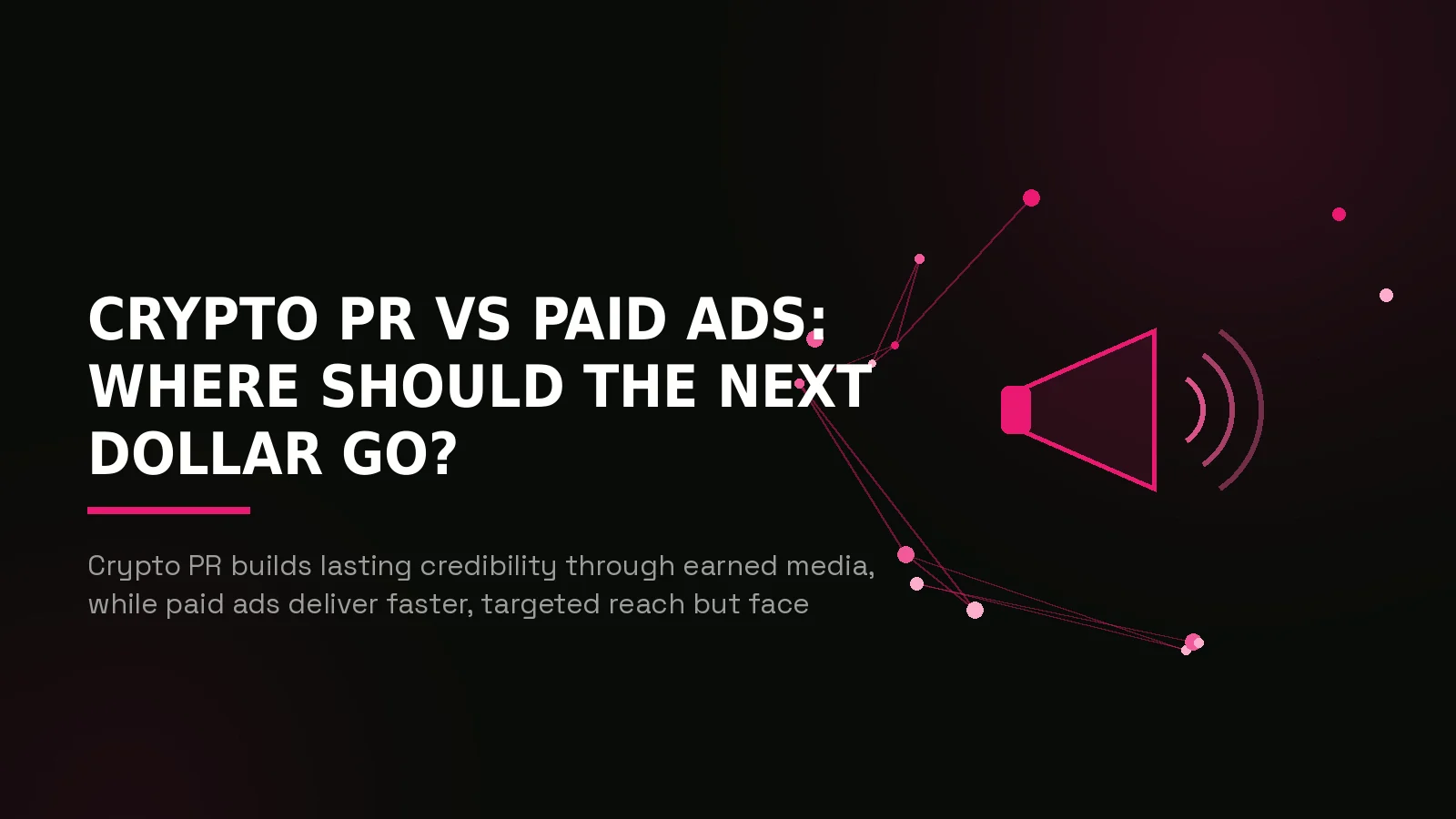 crypto pr vs paid ads: hero illustration