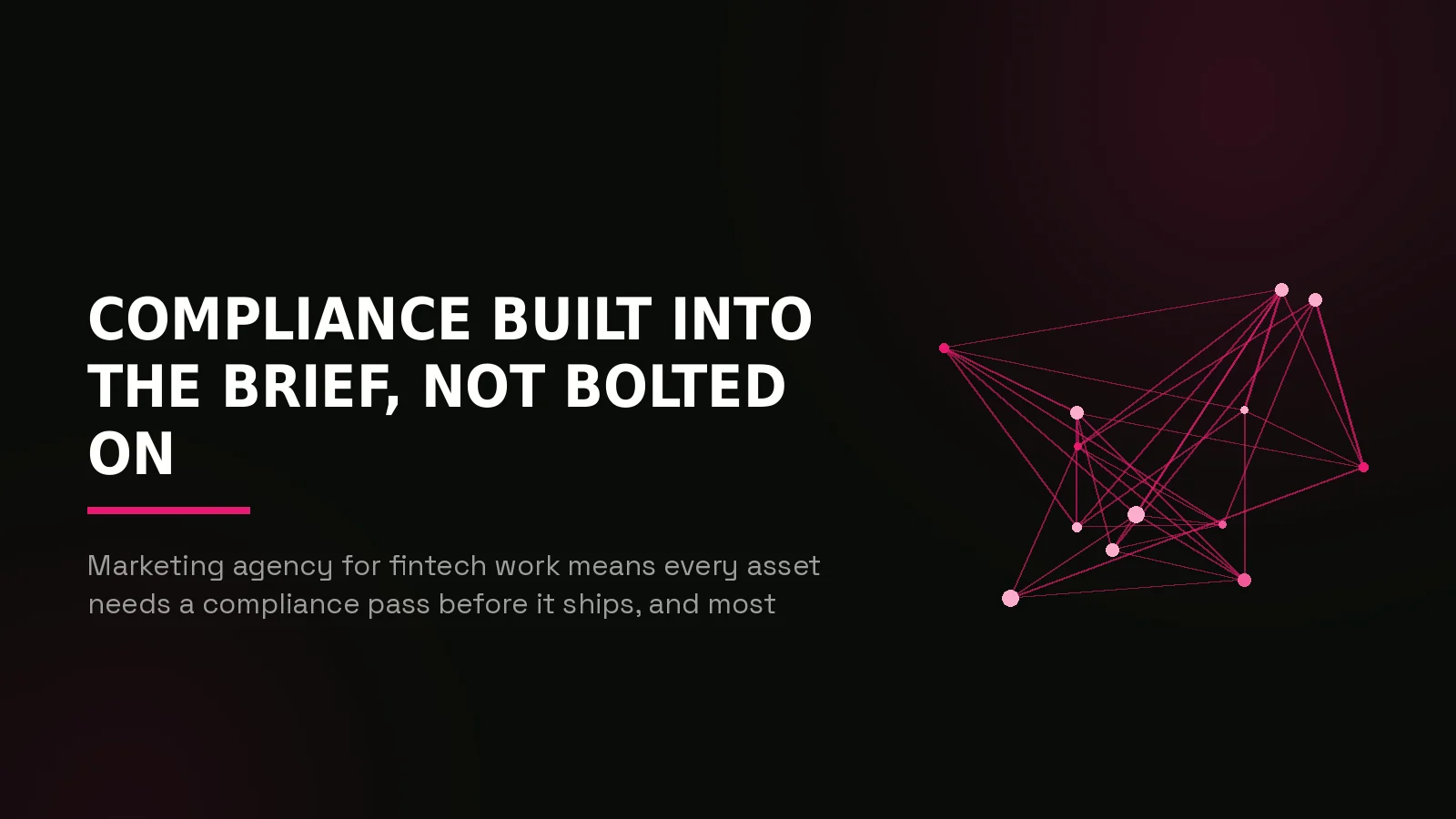 fintech marketing agency: network reach illustration