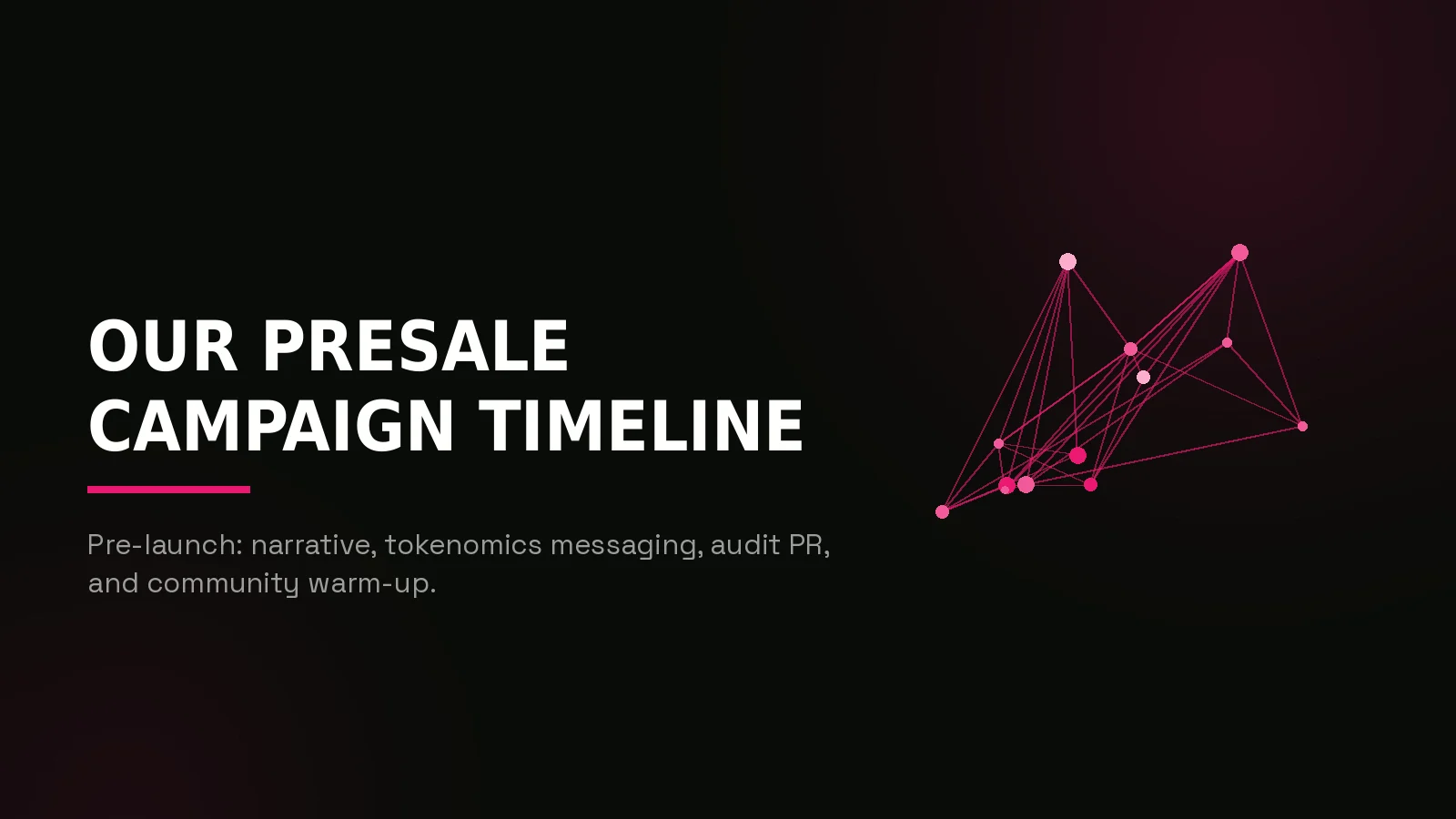 crypto presale marketing agency: network reach illustration