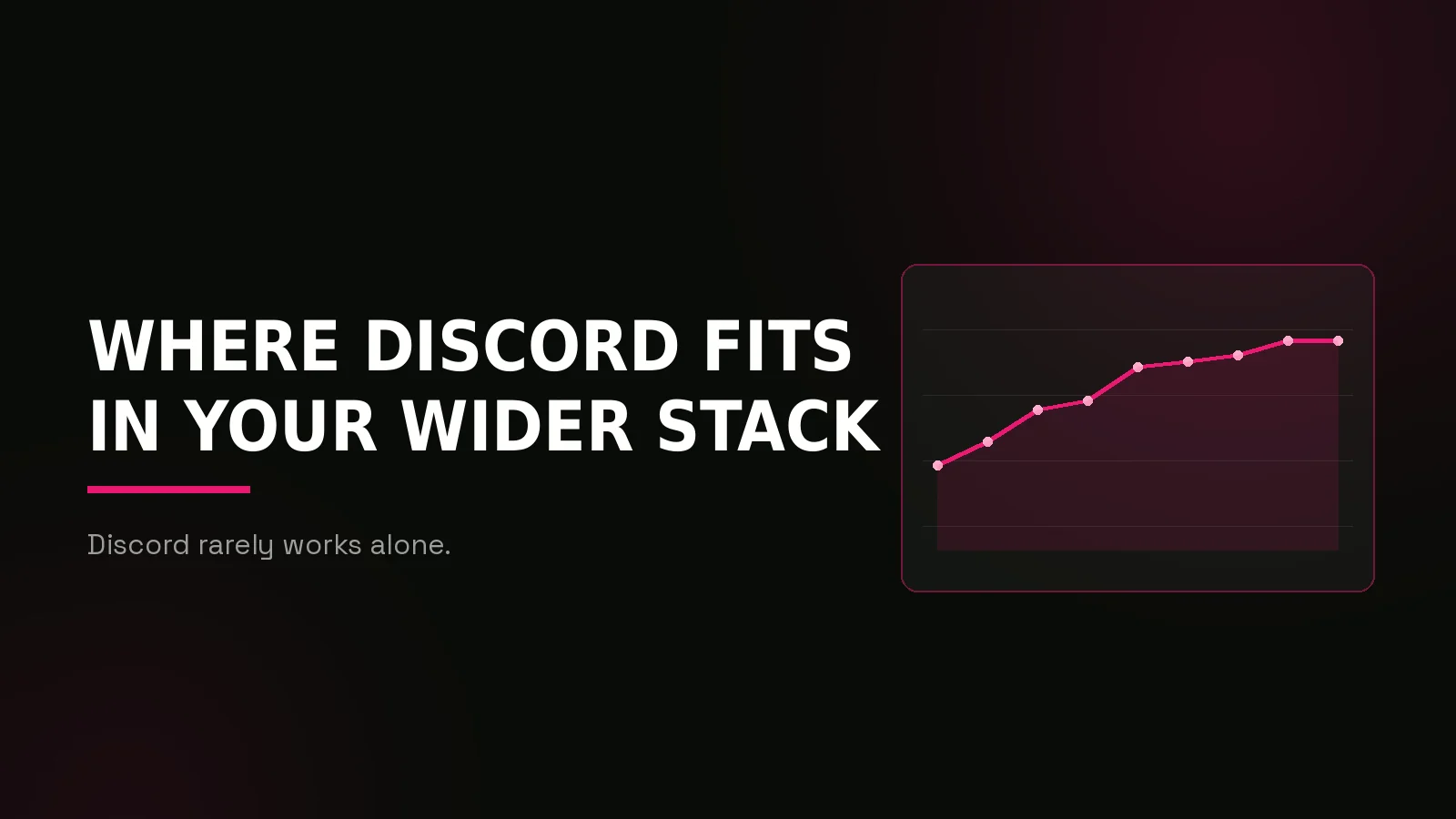 discord marketing agency: results dashboard illustration