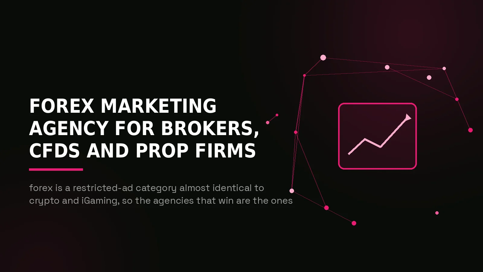 forex marketing agency: hero illustration