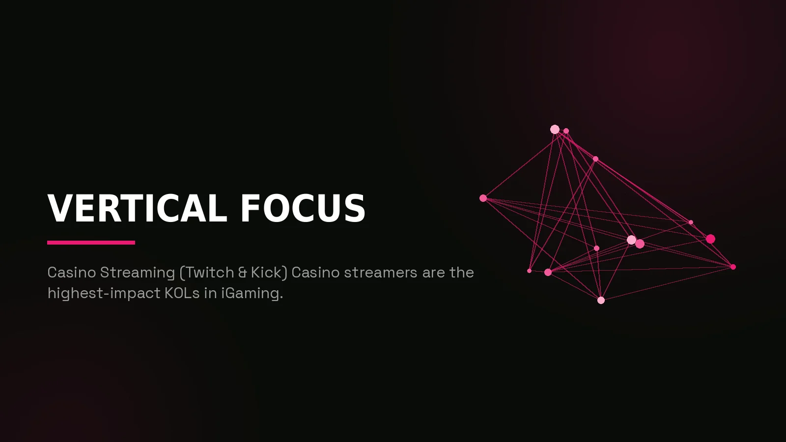igaming kol agency: network reach illustration