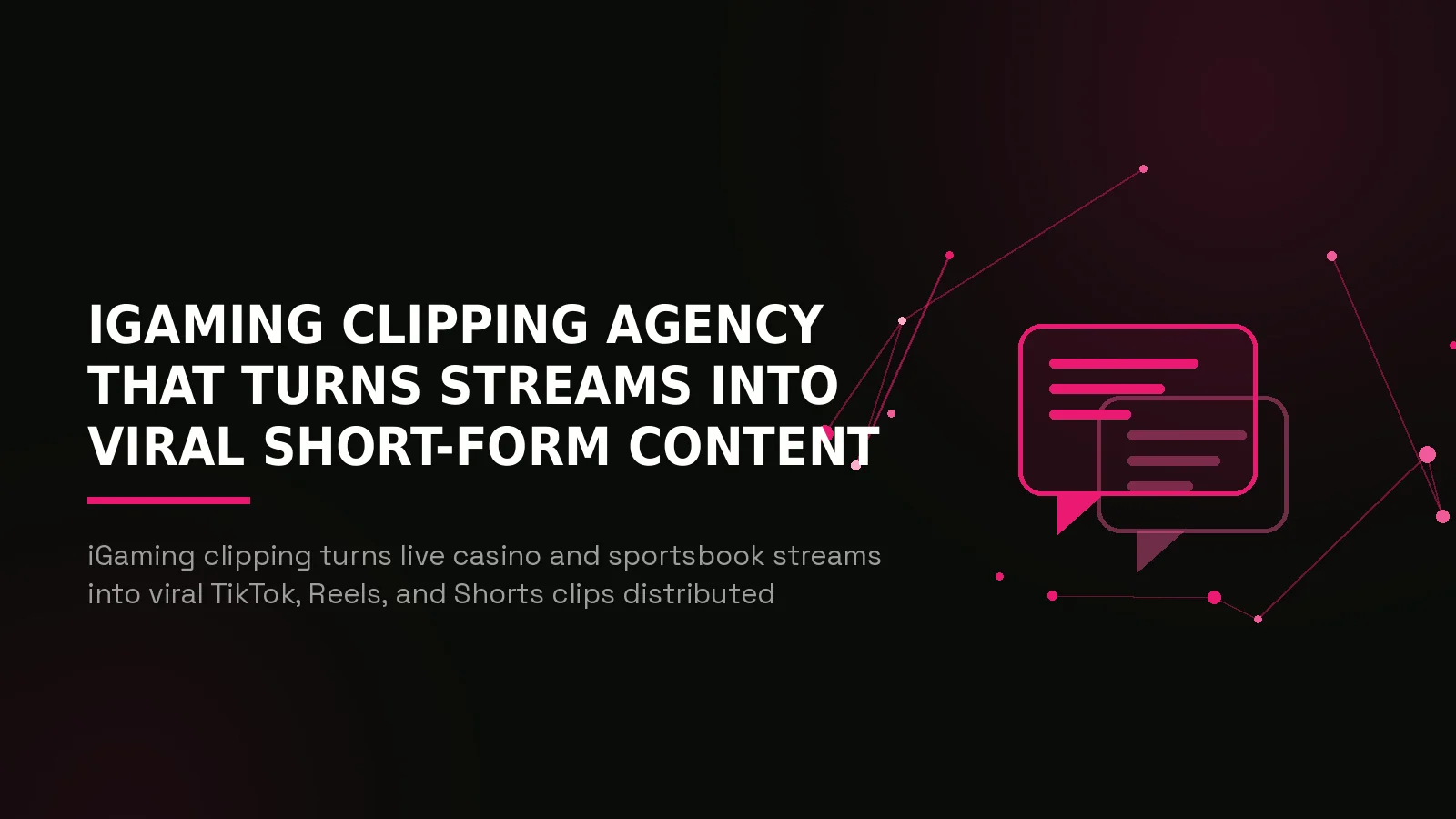 igaming clipping agency: hero illustration