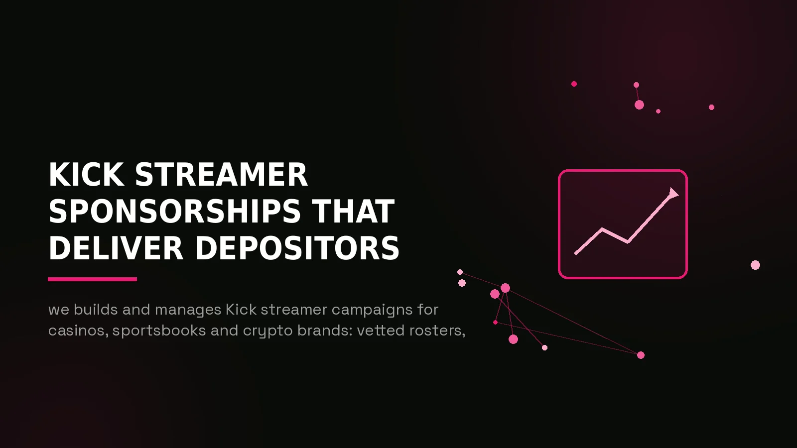 kick streamer marketing agency: hero illustration