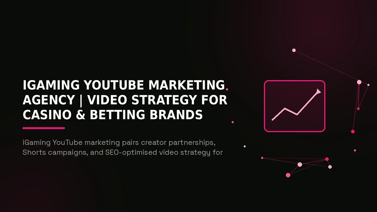 igaming youtube marketing agency: hero illustration