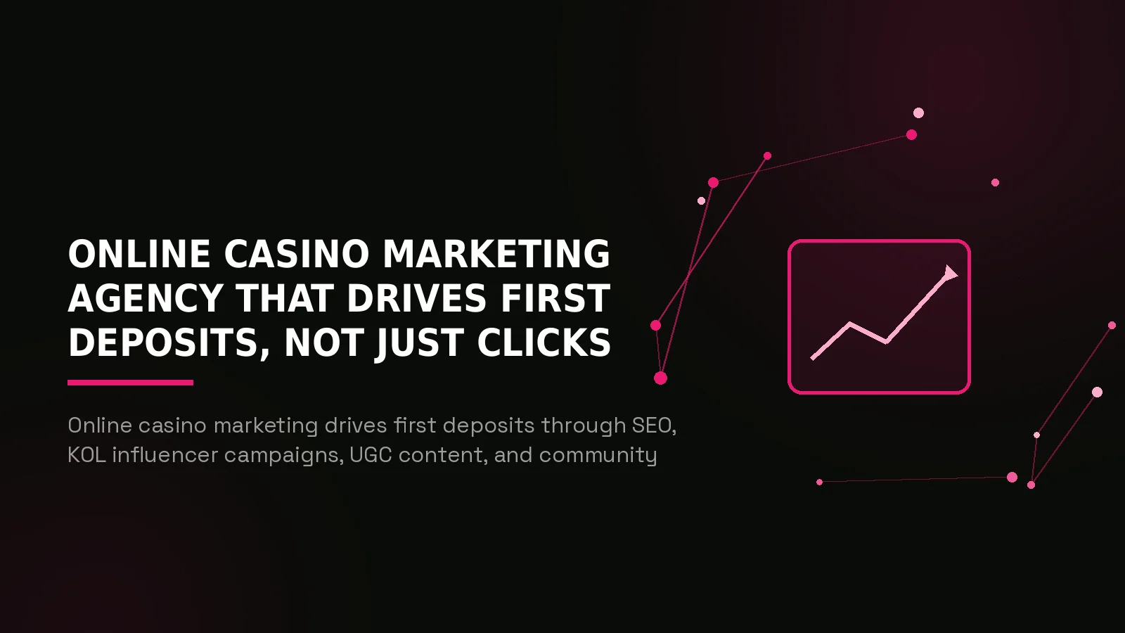 online casino marketing agency: hero illustration