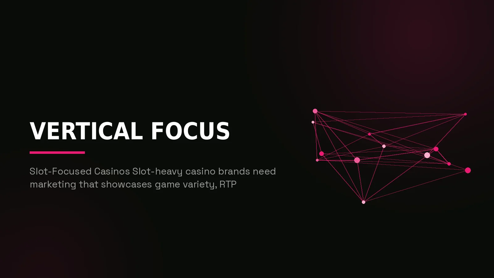 online casino marketing agency: network reach illustration