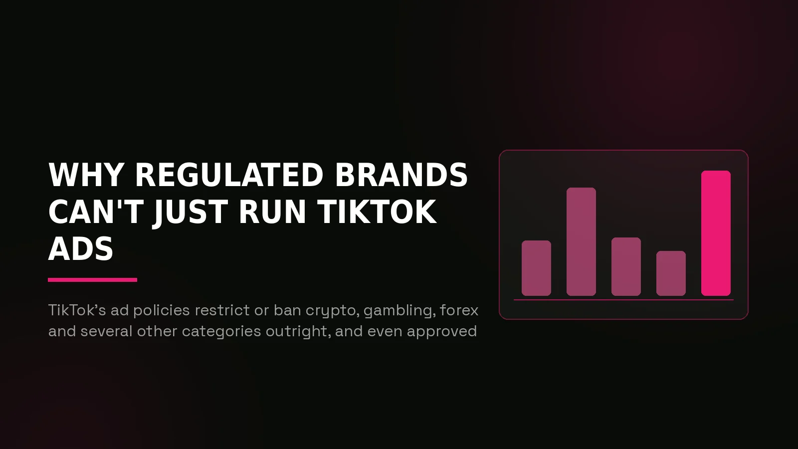 tiktok marketing agency: why-us stat panel illustration