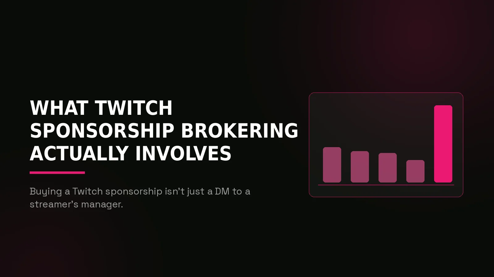 twitch marketing agency: why-us stat panel illustration