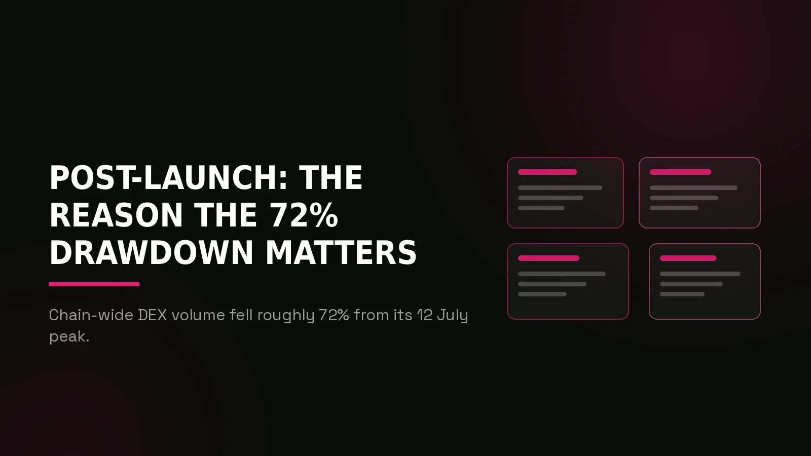 robinhood chain token launch marketing: recap composition illustration