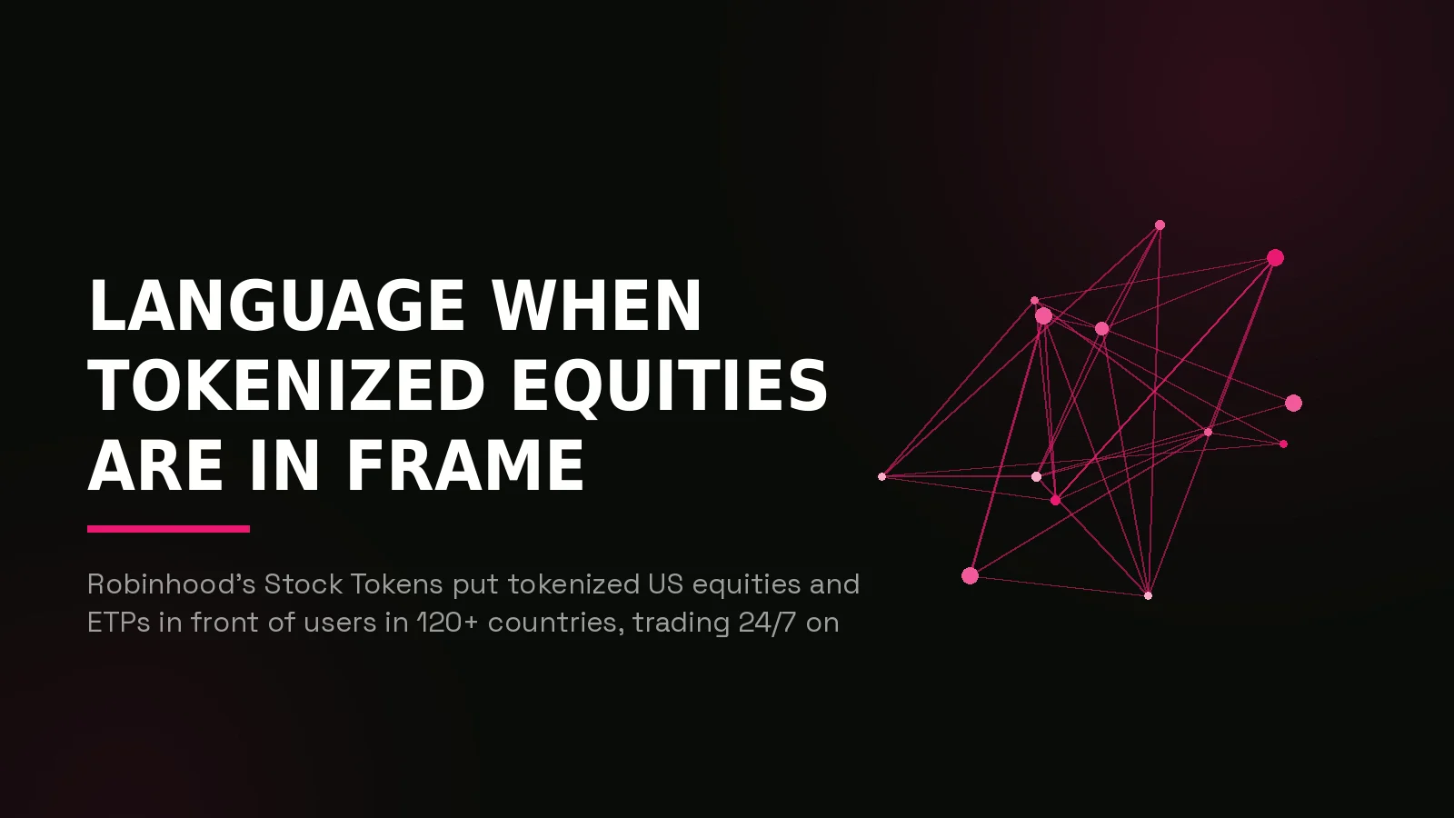 robinhood chain pr agency: network reach illustration
