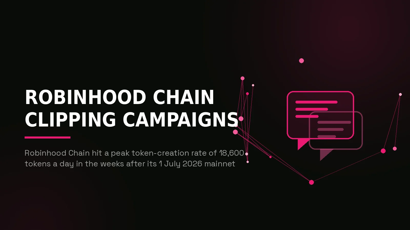 robinhood chain clipping campaigns: hero illustration