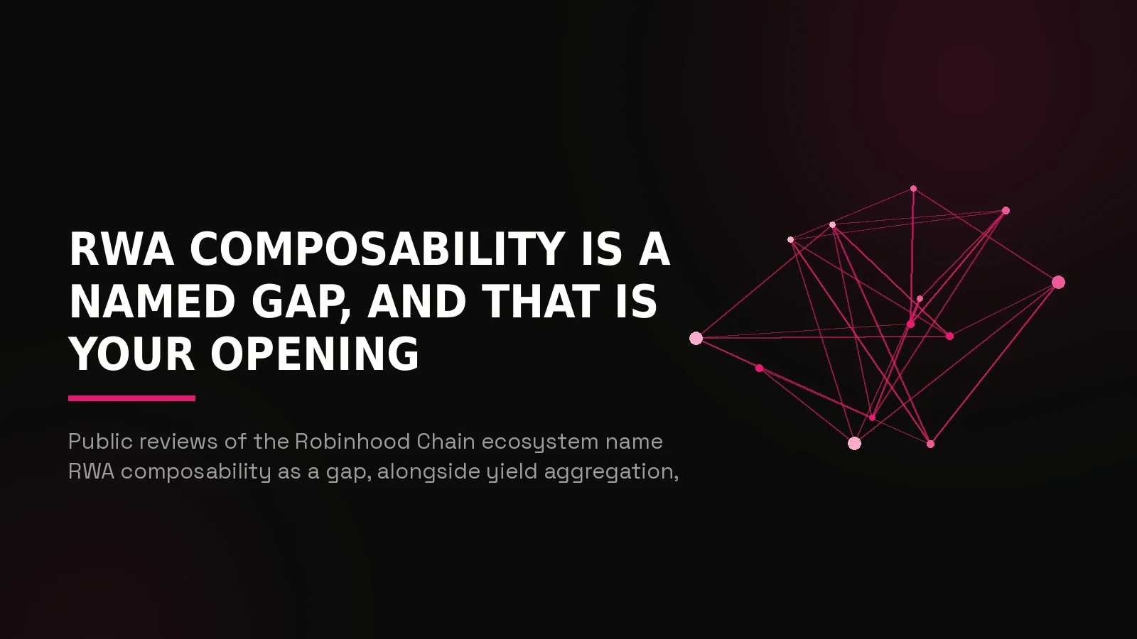 robinhood chain rwa & stock token marketing: network reach illustration