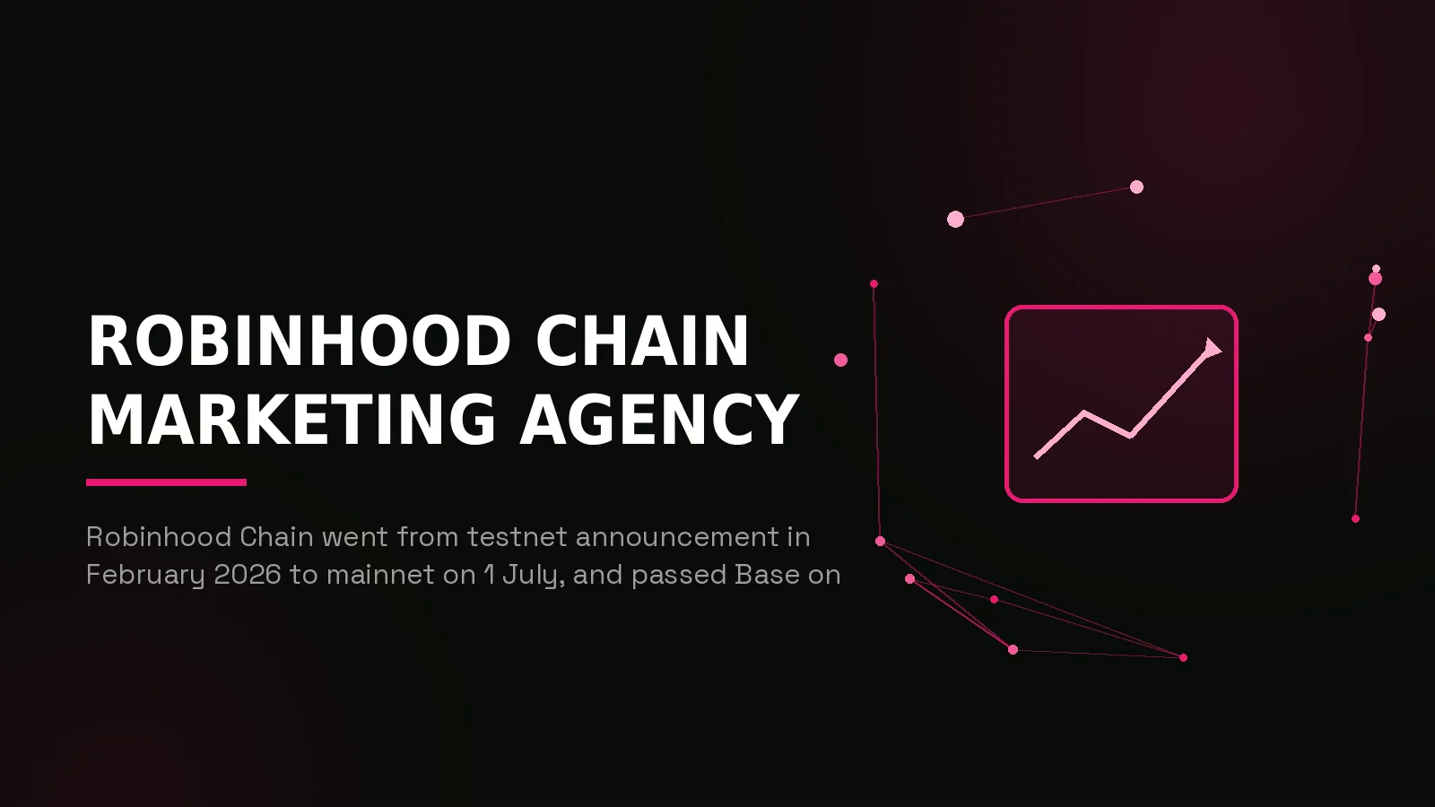 robinhood chain marketing agency: hero illustration