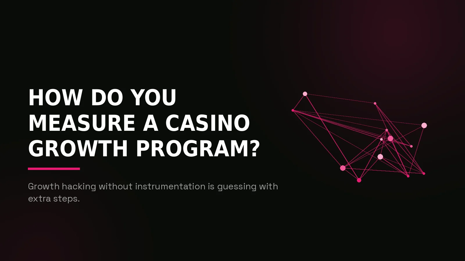 crypto casino growth hacking: network reach illustration