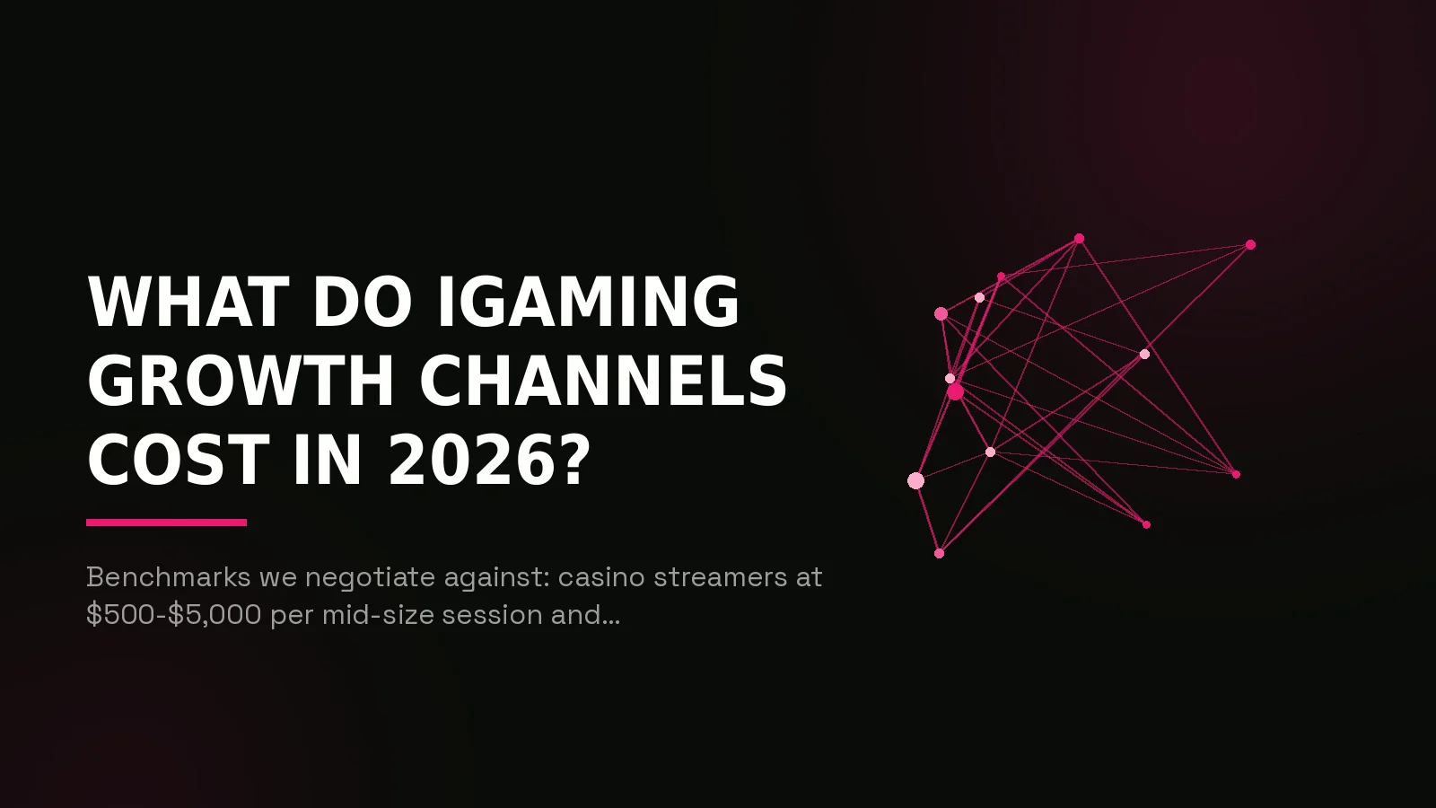 igaming growth agency: network reach illustration