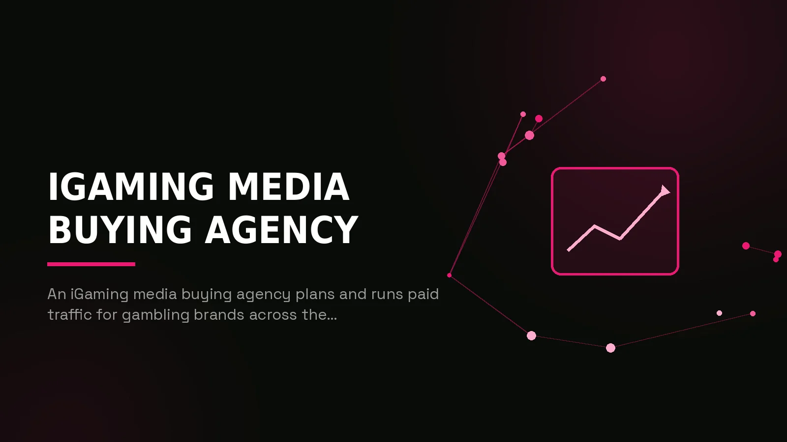 igaming media buying agency: hero illustration