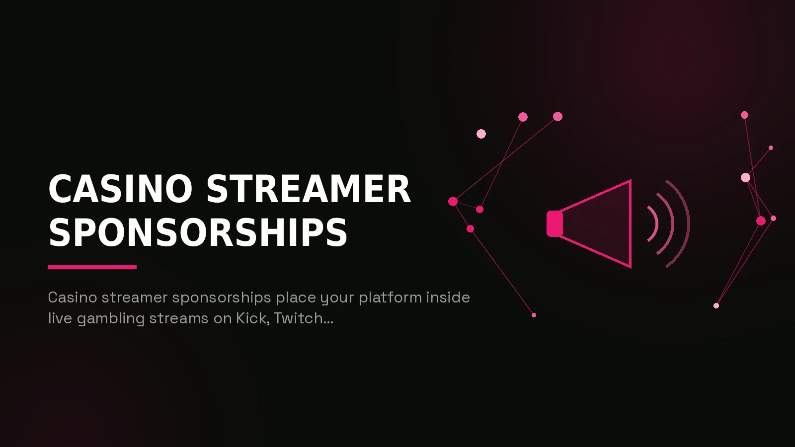 casino streamer sponsorships: hero illustration