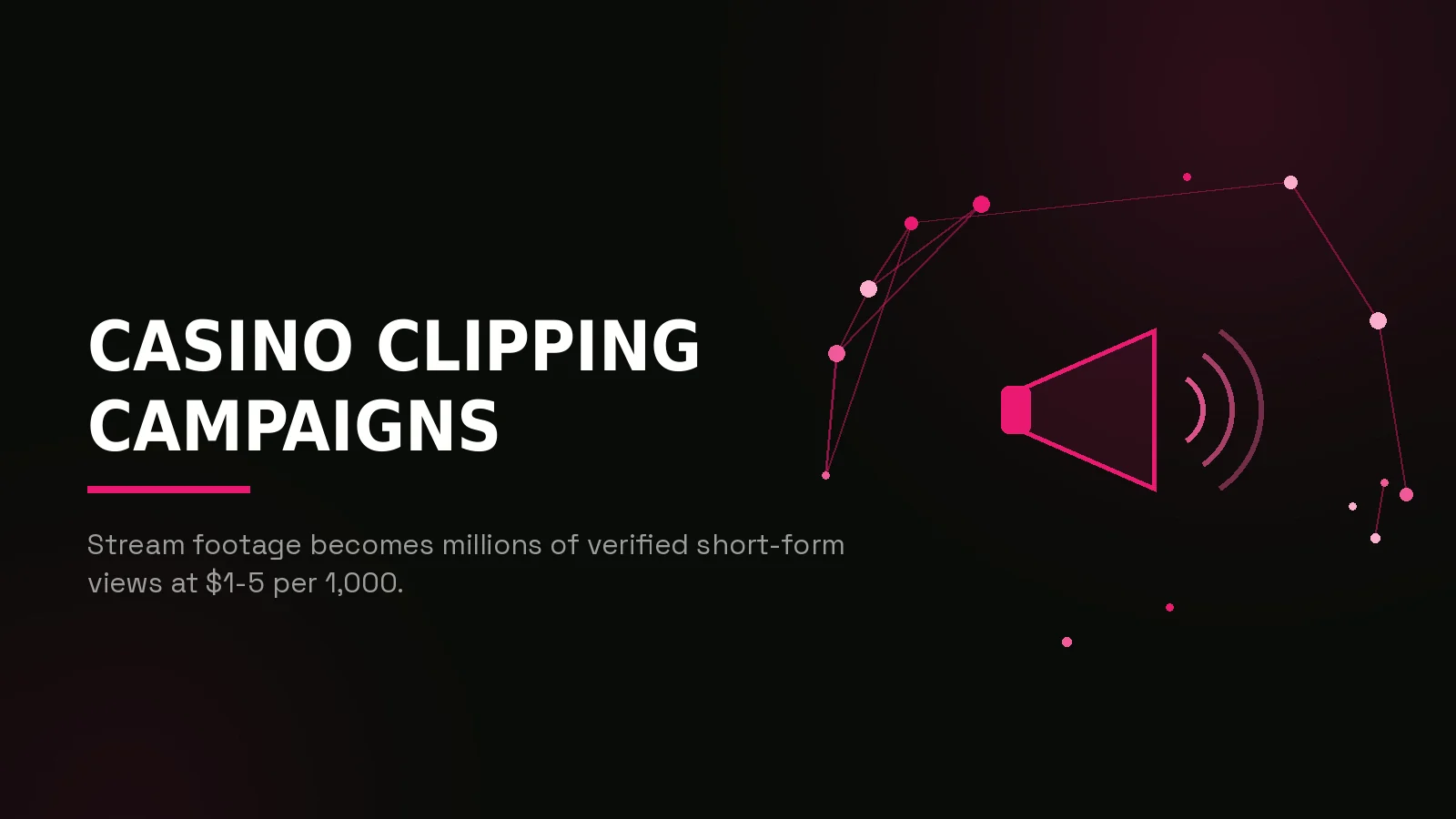 casino clipping campaigns: hero illustration