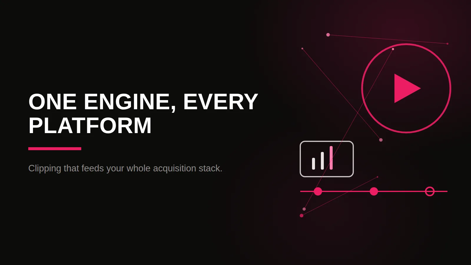 tiktok clipping agency: recap composition illustration