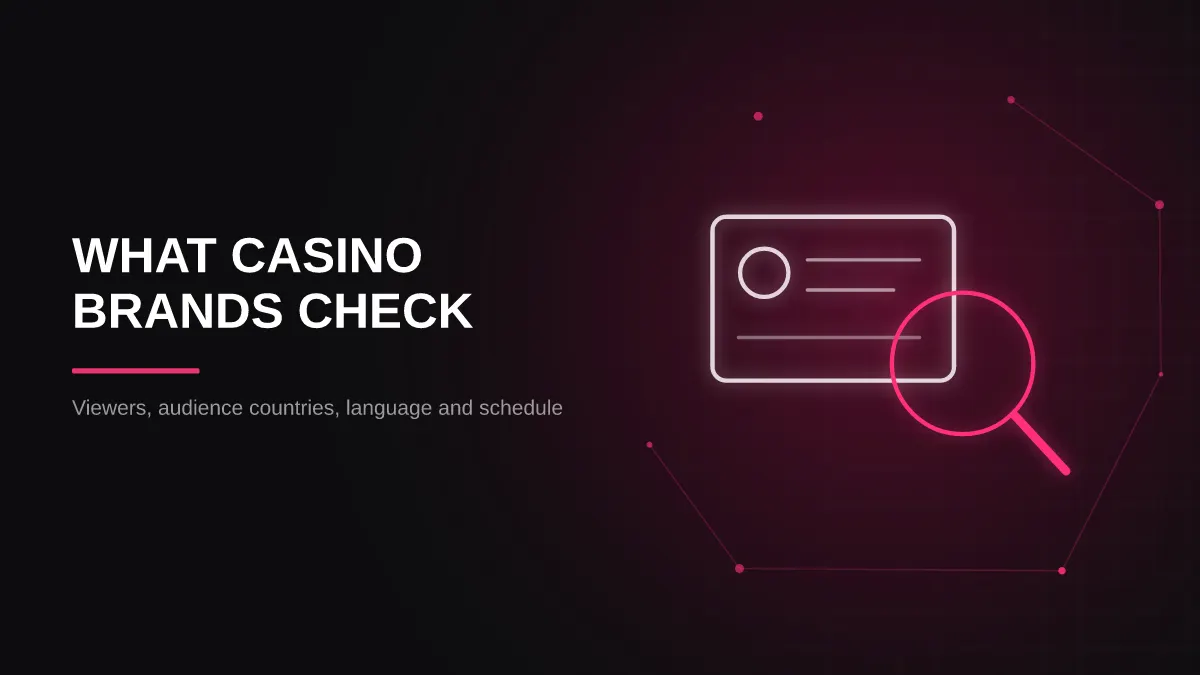 casino sponsorship for streamers: brand review criteria illustration