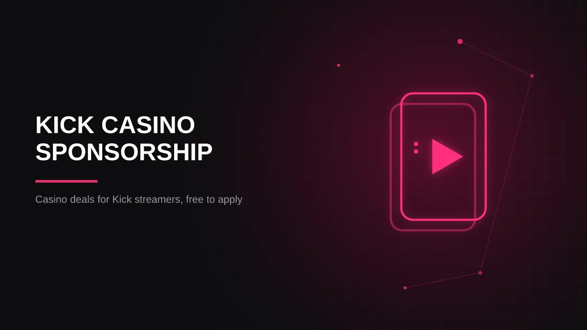 kick casino sponsorship: hero illustration