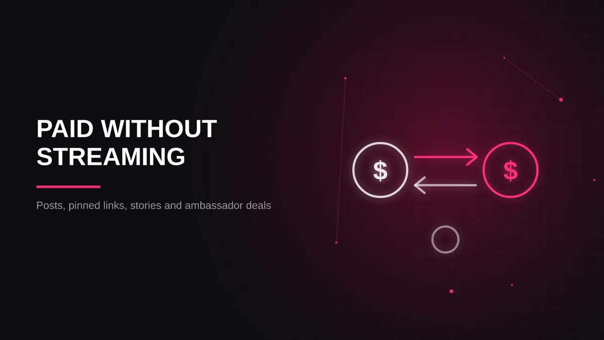 casino sponsorship for influencers: paid formats illustration