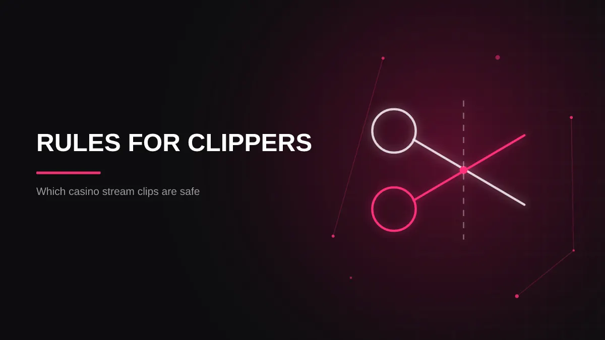 tiktok gambling marketing rules: clipper rules illustration
