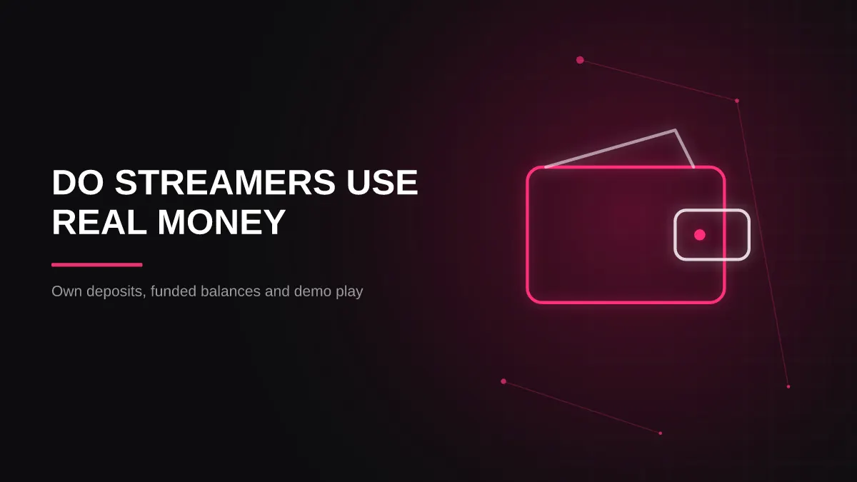 Do Casino Streamers Use Real Money? How Sponsored Balances Work