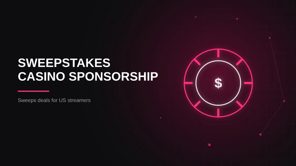 sweepstakes casino sponsorship: hero illustration