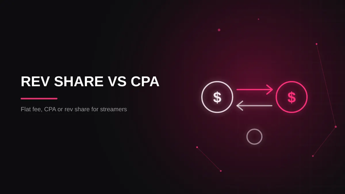 Rev Share vs CPA for Streamers: Which Casino Deal Should You Take?