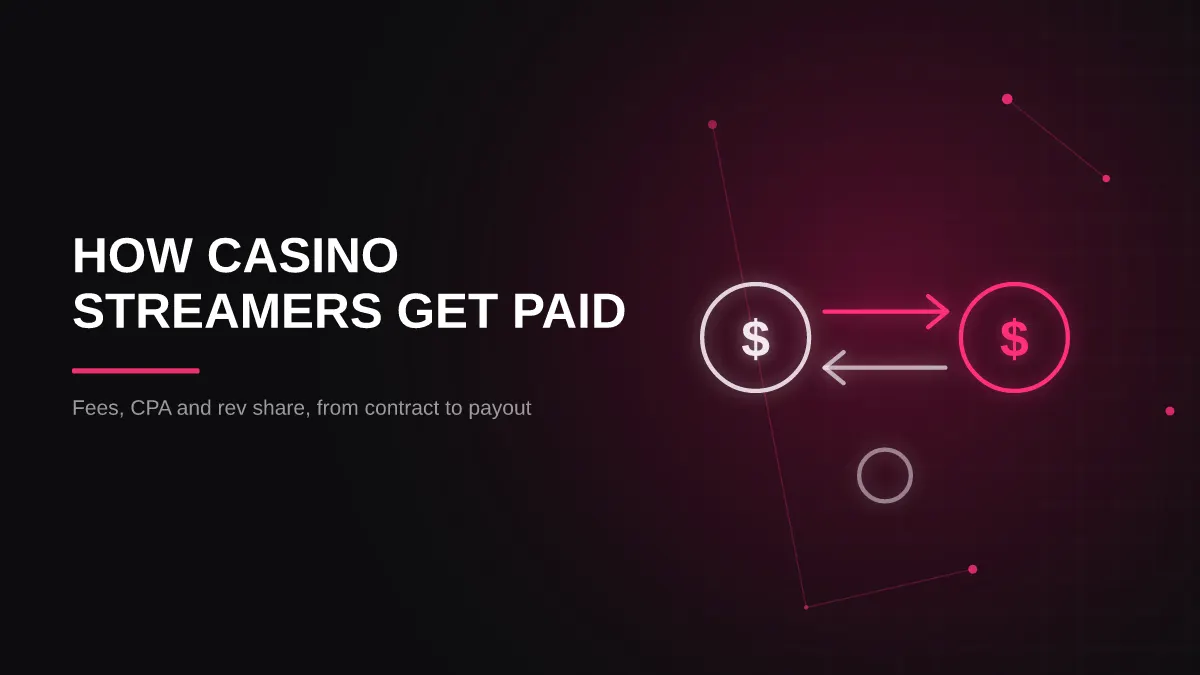 How Do Casino Streamers Get Paid? Fees, CPA and Rev Share