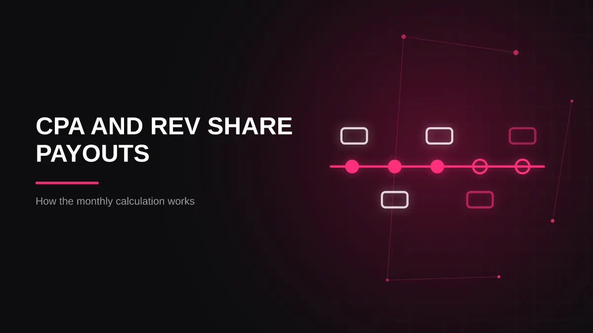 how do casino streamers get paid: CPA and revenue share payouts illustration
