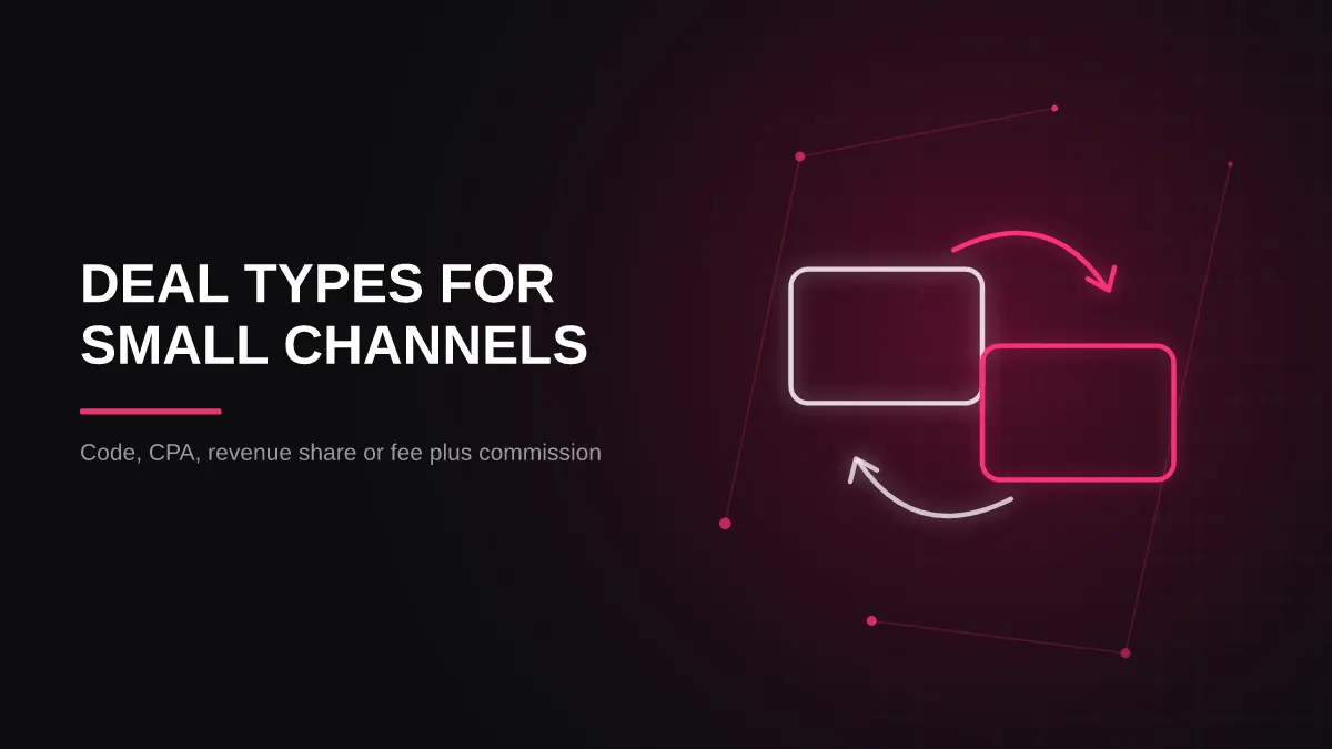 casino sponsorship for small streamers: deal types for small channels illustration