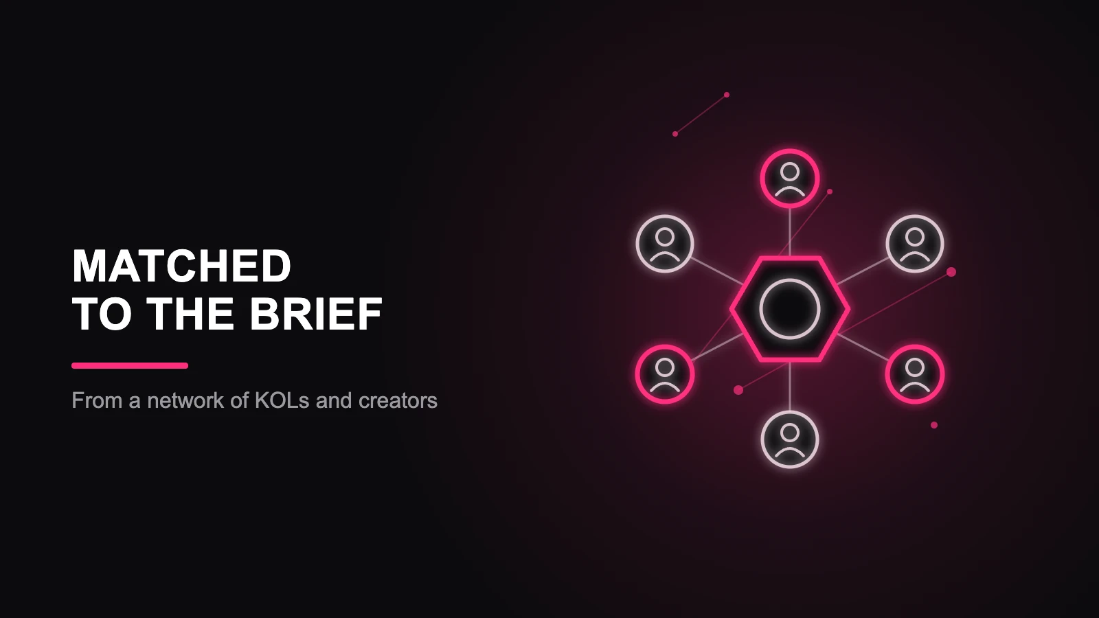 ugc creator sourcing, LuvKaizen network reach illustration