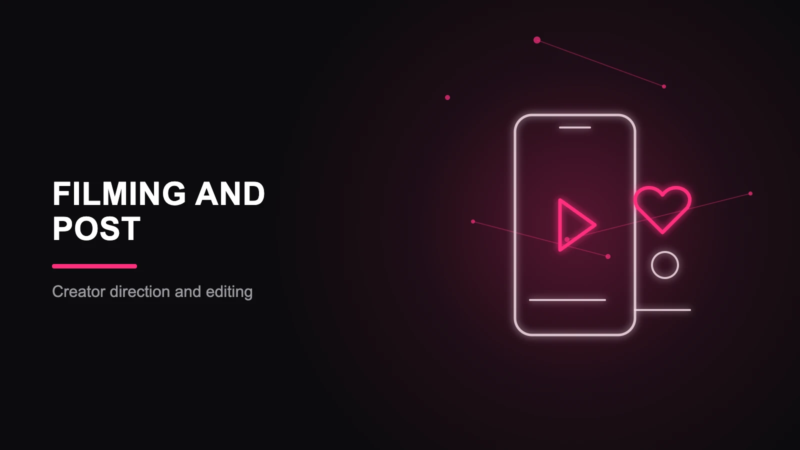 crypto ugc content production, LuvKaizen process timeline illustration