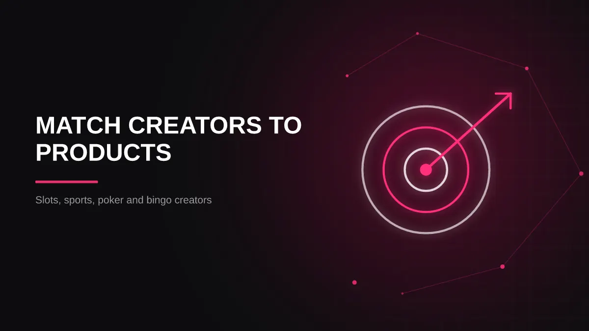 gambling influencer marketing UK: creator types
