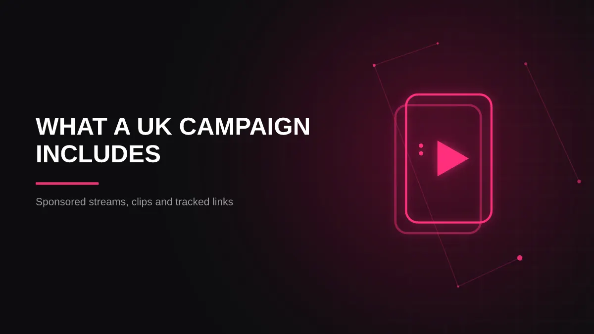 gambling influencer marketing UK: casino stream formats