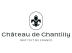 Château de Chantilly logo with a fleur-de-lis symbol.