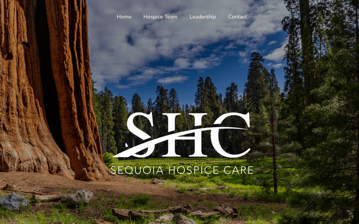 Sequoia Hospice Care website