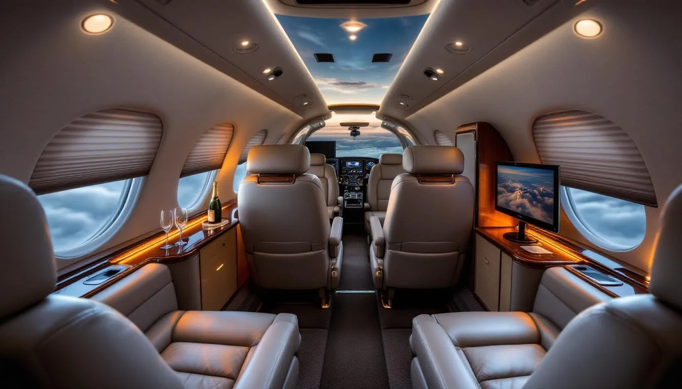 Booking a charter flight with a King Air, such as the popular Beechcraft King Air 350, offers a comfortable cabin with features like double club style seats and a built-in refreshment center, ideal for short to medium distances. This private jet charter provides economical rates and flexibility for both passengers and cargo, making it a preferred choice for travelers seeking convenience and efficiency.