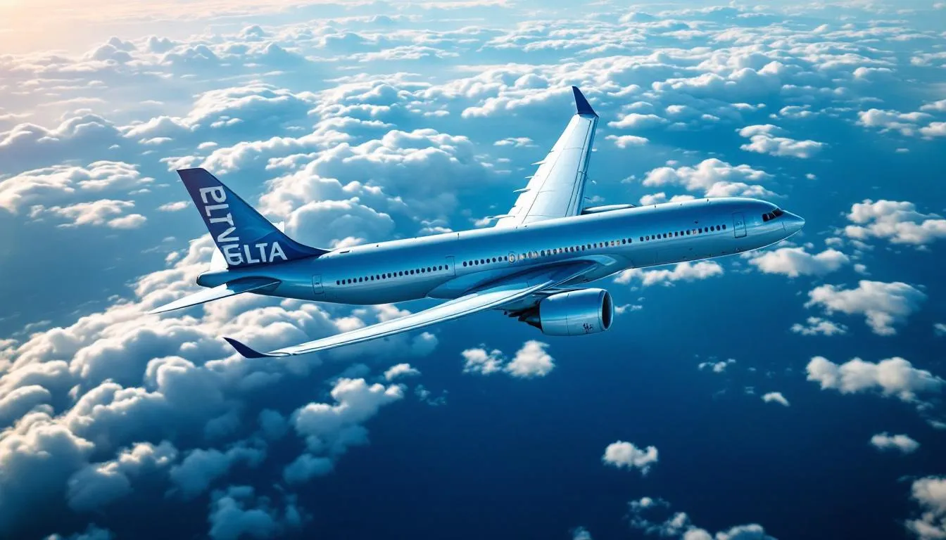In the image depicting commercial aviation, a sleek business jet is shown soaring through a clear blue sky, symbolizing the world of private aviation. The aircraft, possibly from prominent manufacturers like Dassault Aviation or Honda Aircraft Company, represents the luxury and efficiency of modern private jets designed for both business and leisure travel.